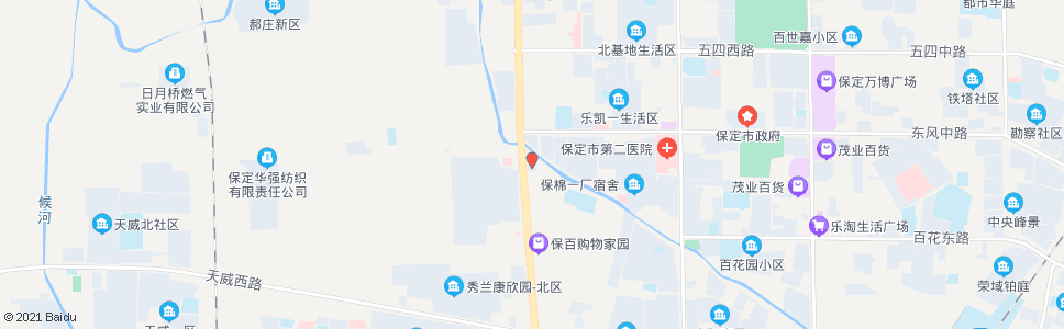 保定亚华大酒店_公交站地图_保定公交_妙搜公交查询2025