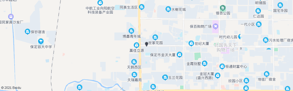 保定天鹅路西口_公交站地图_保定公交_妙搜公交查询2025