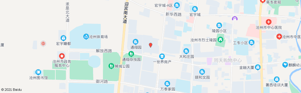 沧州大和庄新村_公交站地图_沧州公交_妙搜公交查询2025