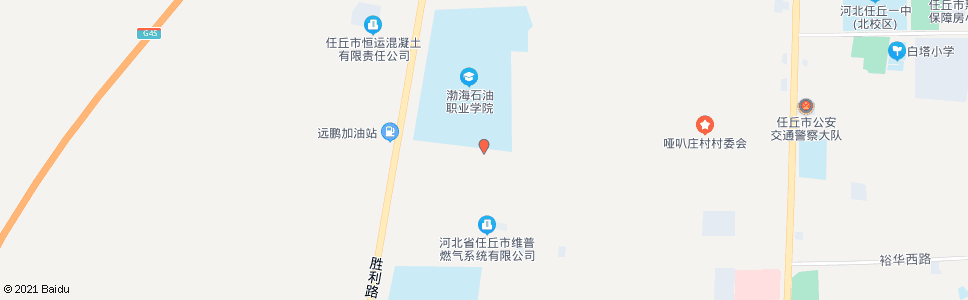 沧州渤海石油职业学院_公交站地图_沧州公交_妙搜公交查询2024