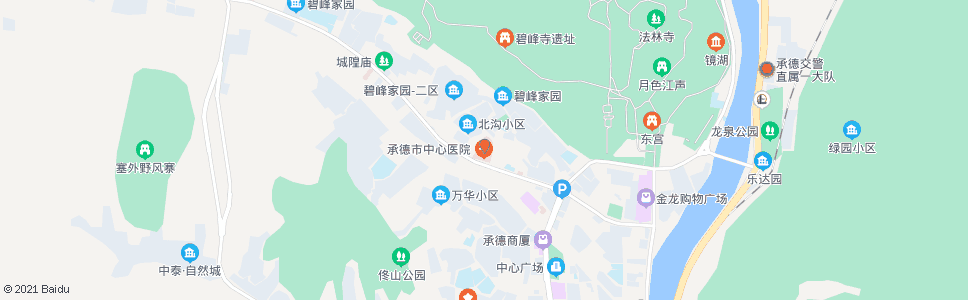 承德市中心医院_公交站地图_承德公交_妙搜公交查询2024