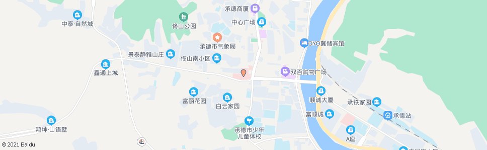 承德附属医院_公交站地图_承德公交_妙搜公交查询2024