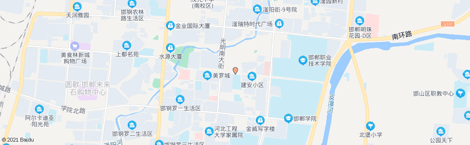 邯郸市二十八中学_公交站地图_邯郸公交_妙搜公交查询2025