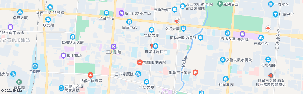 邯郸向阳路光明街口_公交站地图_邯郸公交_妙搜公交查询2025