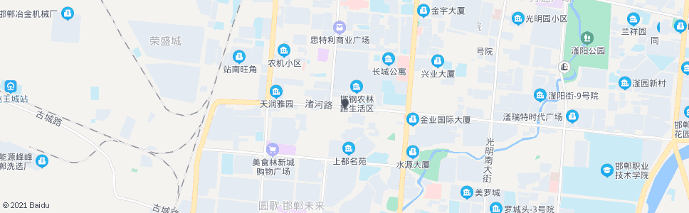 邯郸干河沟_公交站地图_邯郸公交_妙搜公交查询2024