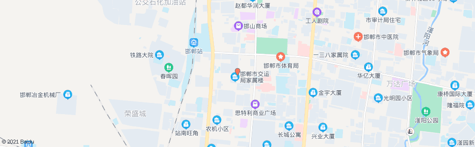 邯郸邯山街劳动路口_公交站地图_邯郸公交_妙搜公交查询2024