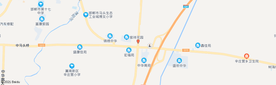 邯郸成峰路口_公交站地图_邯郸公交_妙搜公交查询2025