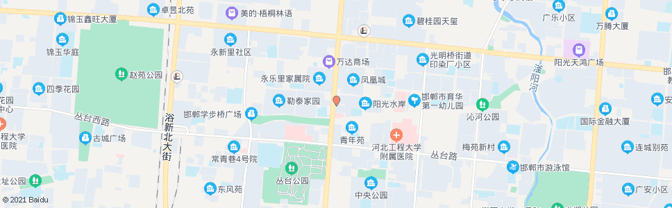 邯郸中华桥锐视光学_公交站地图_邯郸公交_妙搜公交查询2024