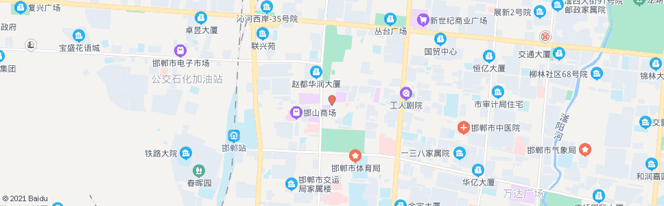 邯郸和平路邯山路口_公交站地图_邯郸公交_妙搜公交查询2025