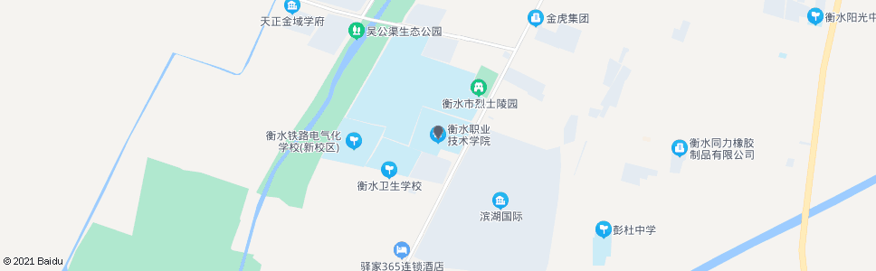 衡水衡水职业技术学院_公交站地图_衡水公交_妙搜公交查询2024