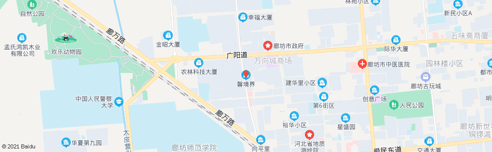 廊坊馨境界小区_公交站地图_廊坊公交_妙搜公交查询2025