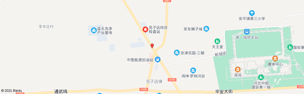 廊坊觅子店路口_公交站地图_廊坊公交_妙搜公交查询2024