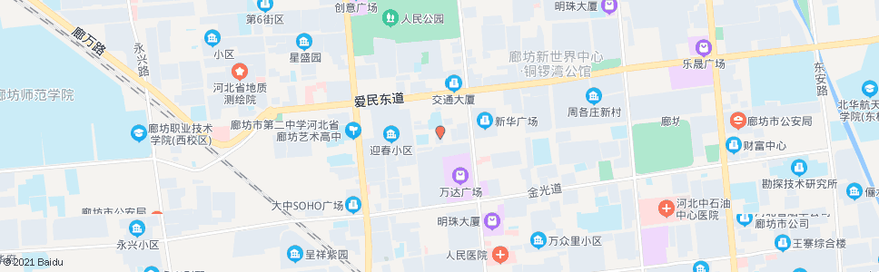 廊坊电视台_公交站地图_廊坊公交_妙搜公交查询2025