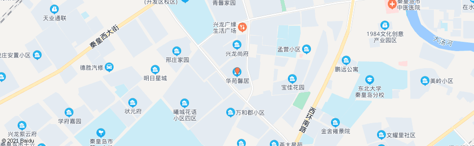 秦皇岛华苑馨居_公交站地图_秦皇岛公交_妙搜公交查询2025