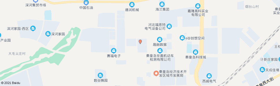 秦皇岛燕大科技园_公交站地图_秦皇岛公交_妙搜公交查询2025