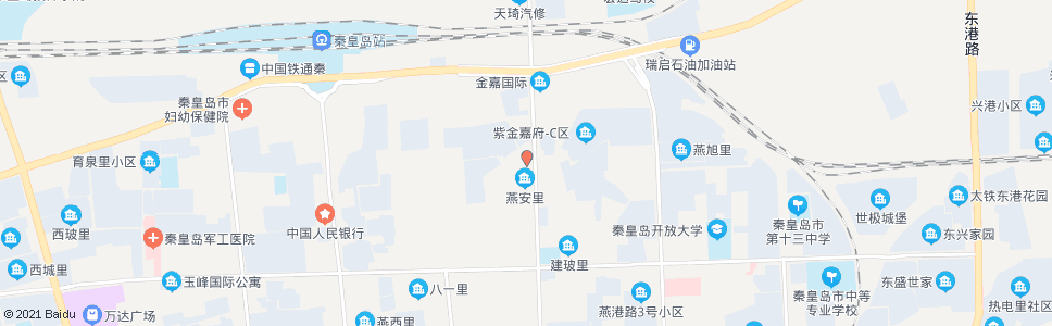 秦皇岛女子医院_公交站地图_秦皇岛公交_妙搜公交查询2024