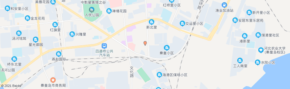 秦皇岛天桥市场_公交站地图_秦皇岛公交_妙搜公交查询2024