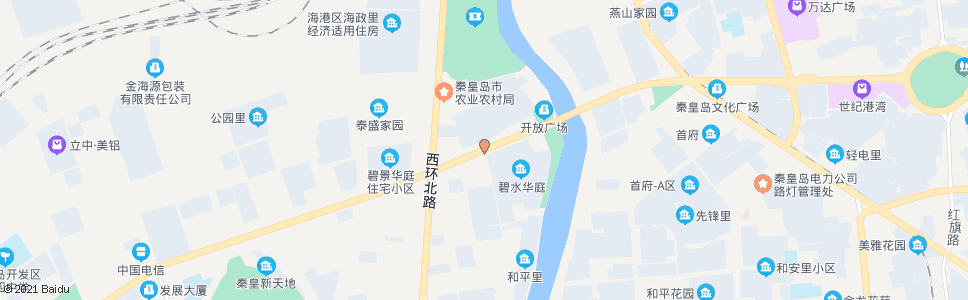 秦皇岛碧水华庭_公交站地图_秦皇岛公交_妙搜公交查询2025