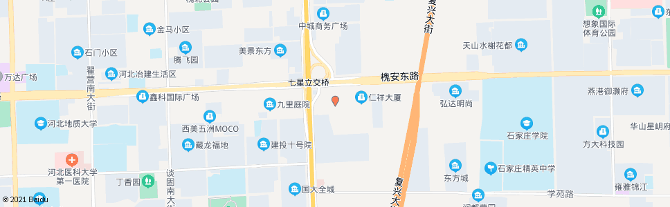 石家庄博文家园(燕赵医院)_公交站地图_石家庄公交_妙搜公交查询2024