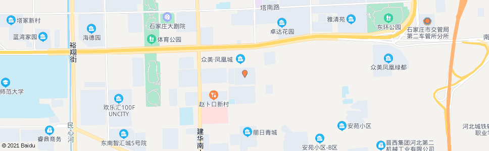 石家庄康复理疗院(阳光花园)_公交站地图_石家庄公交_妙搜公交查询2024