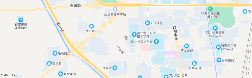 石家庄河北女子学院(燕西台小区)_公交站地图_石家庄公交_妙搜公交查询2025