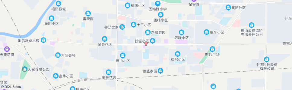 唐山团结道口_公交站地图_唐山公交_妙搜公交查询2025