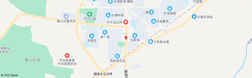 唐山开平新华超市_公交站地图_唐山公交_妙搜公交查询2025