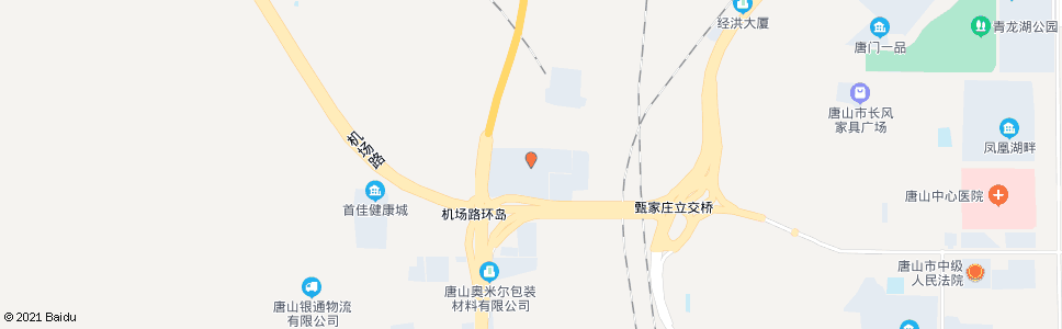 唐山新城子现代4S店_公交站地图_唐山公交_妙搜公交查询2025