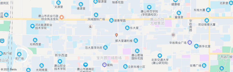 唐山京城皮肤病医院_公交站地图_唐山公交_妙搜公交查询2025