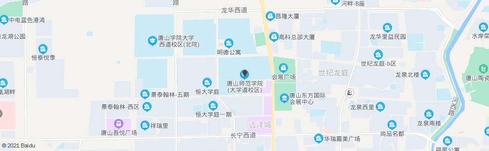 唐山师范学院_公交站地图_唐山公交_妙搜公交查询2024