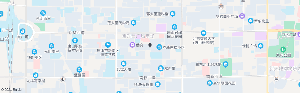 唐山立新东楼_公交站地图_唐山公交_妙搜公交查询2025