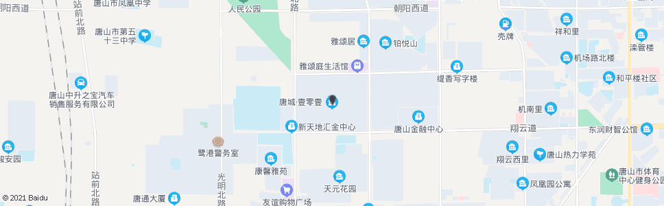 唐山唐城壹零壹_公交站地图_唐山公交_妙搜公交查询2025