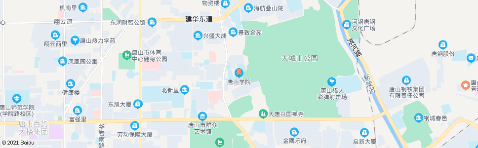 唐山瑞沙学院1号_公交站地图_唐山公交_妙搜公交查询2024