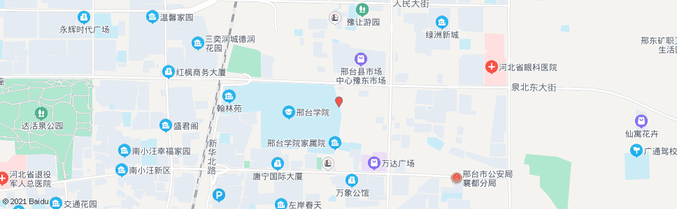 邢台豫让桥市场_公交站地图_邢台公交_妙搜公交查询2025