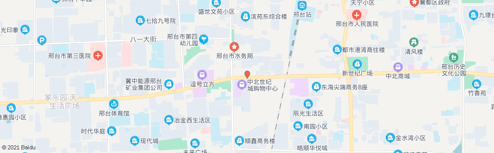 邢台时代电子(曹演庄)_公交站地图_邢台公交_妙搜公交查询2025