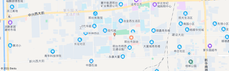 邢台育才路口_公交站地图_邢台公交_妙搜公交查询2025