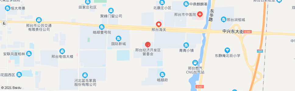 邢台高开区管委会_公交站地图_邢台公交_妙搜公交查询2025