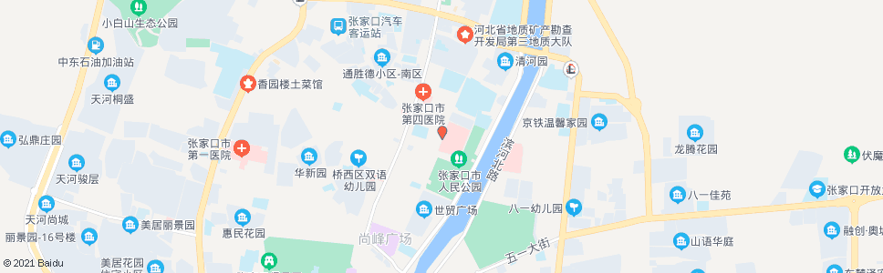 张家口附属医院_公交站地图_张家口公交_妙搜公交查询2025