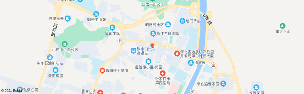 张家口逸夫小学(二十中)_公交站地图_张家口公交_妙搜公交查询2024