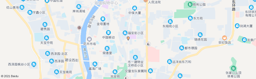 张家口张茂民族饭店(福安街)_公交站地图_张家口公交_妙搜公交查询2024