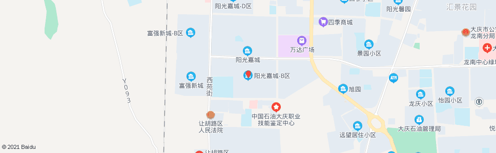 大庆阳光嘉城B区_公交站地图_大庆公交_妙搜公交查询2024