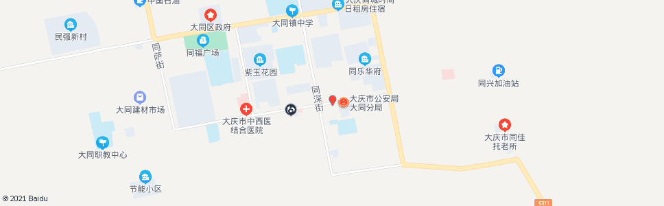 大庆昆仑购物分店_公交站地图_大庆公交_妙搜公交查询2024