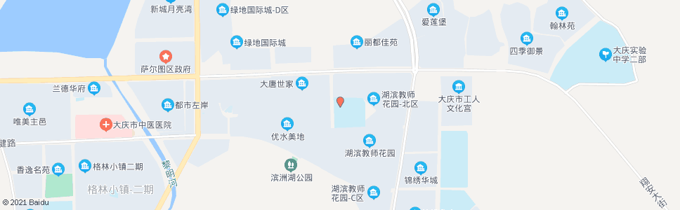 大庆湖滨学校_公交站地图_大庆公交_妙搜公交查询2024