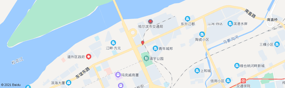 哈尔滨公路大桥_公交站地图_哈尔滨公交_妙搜公交查询2024