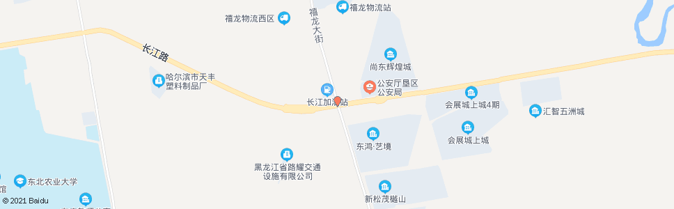 哈尔滨长江路(香福路口)_公交站地图_哈尔滨公交_妙搜公交查询2024