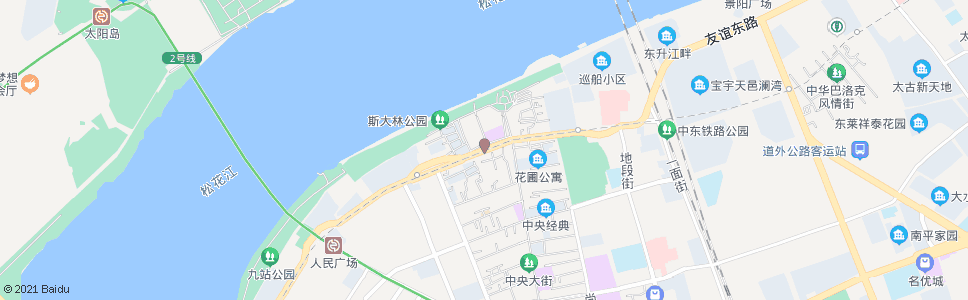 哈尔滨防洪纪念塔(百盛购物广场)_公交站地图_哈尔滨公交_妙搜公交查询2024