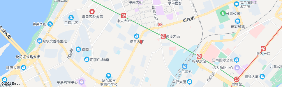 哈尔滨和兴胜食杂店_公交站地图_哈尔滨公交_妙搜公交查询2024