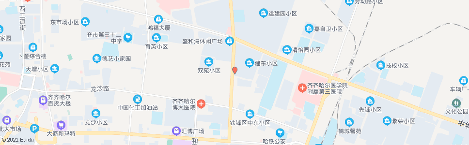 齐齐哈尔食品机械商店_公交站地图_齐齐哈尔公交_妙搜公交查询2024