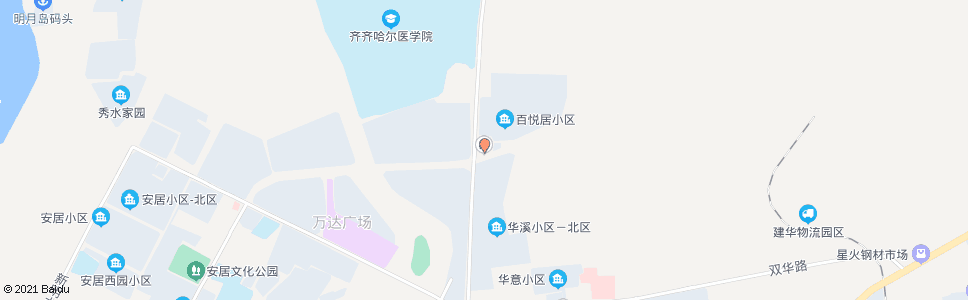 齐齐哈尔北郊粮店_公交站地图_齐齐哈尔公交_妙搜公交查询2024