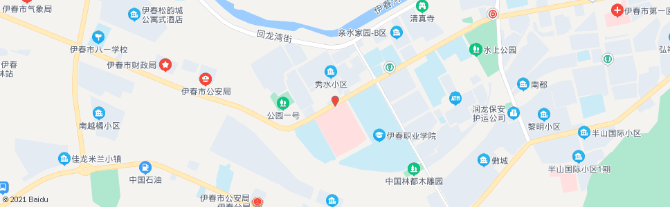 伊春中心医院_公交站地图_伊春公交_妙搜公交查询2025